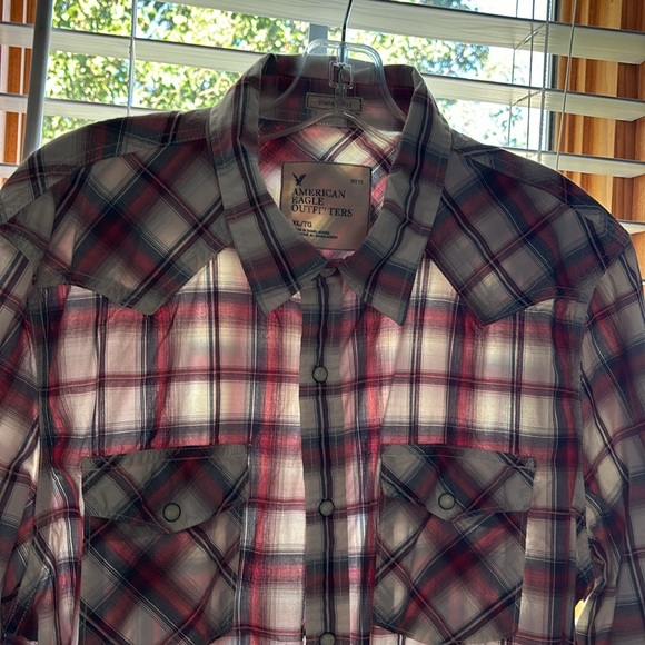 American Eagle Outfitters/2 shirts in size XL/TG Long Sleeve Vintage Fit/EC - Picture 3 of 8